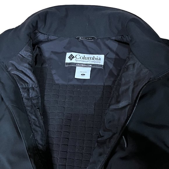 Men's Columbia Insulated Softshell Jacket, Black, Size L - Picture 9 of 16